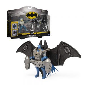Batman akcijska figura s opremom - prikaz akcijske figure i ambalaže u kojoj dolazi