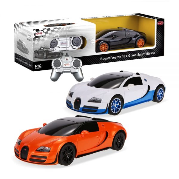 Bugatti Grand Sport Vitesse na daljinsko upravljanje 1:24; Sigurna kupnja, brza dostava, povoljna cijena. Povoljne i kvalitetne dječje igračke na web shopu Pandin brlog Hrvatska