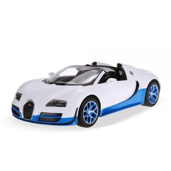 Bugatti Grand Sport Vitesse na daljinsko upravljanje 1:14, Rastar; Sigurna kupnja, brza dostava, povoljna cijena. Povoljne i kvalitetne dječje igračke na web shopu Pandin brlog Hrvatska