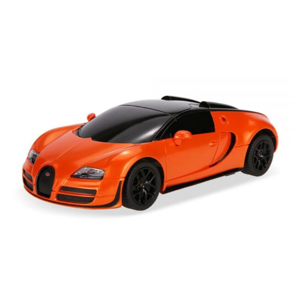 Bugatti Grand Sport Vitesse na daljinsko upravljanje 1:14, Rastar; Sigurna kupnja, brza dostava, povoljna cijena. Povoljne i kvalitetne dječje igračke na web shopu Pandin brlog Hrvatska