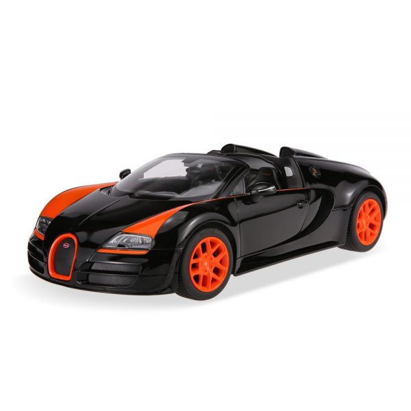 Bugatti Grand Sport Vitesse na daljinsko upravljanje 1:14, Rastar; Sigurna kupnja, brza dostava, povoljna cijena. Povoljne i kvalitetne dječje igračke na web shopu Pandin brlog Hrvatska