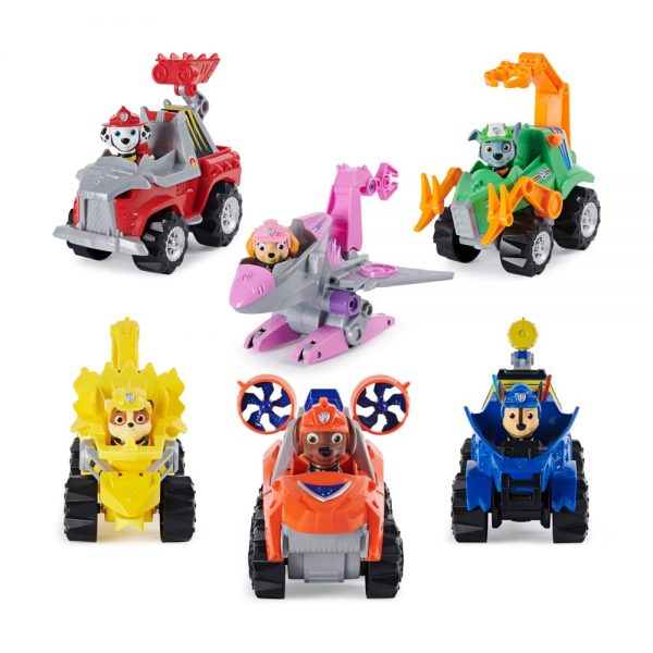 Paw Patrol osnovna vozila "Dino rescue" s figurom sort