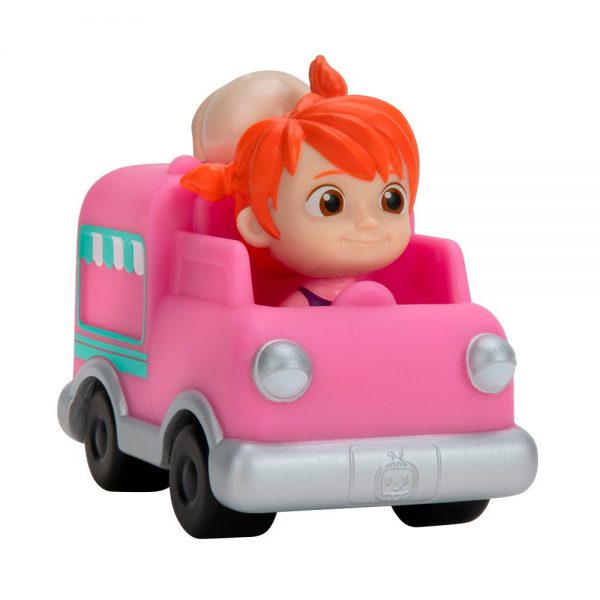Cocomelon mini vozila rozi sladoledarski kamion s likom JoJo; www.pandin-brlog.com