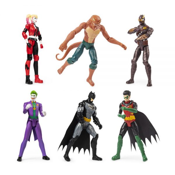 Batman set 6 akcijskih figura - prikaz figura bez ambalaže