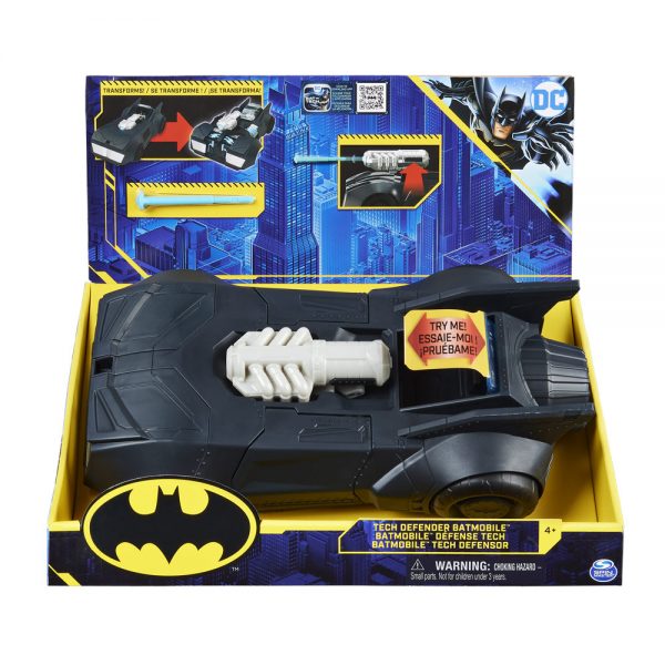 Batman - Tech Defender Batmobile akcijska dječja igračka u ambalaži