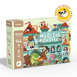 Mideer nepravilne puzzle Čarobni dvorac prikaz pakiranja dječje igračke