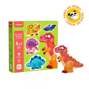 Mideer Moje prve puzzle Dinosaur prikaz pakiranja dječje igračke