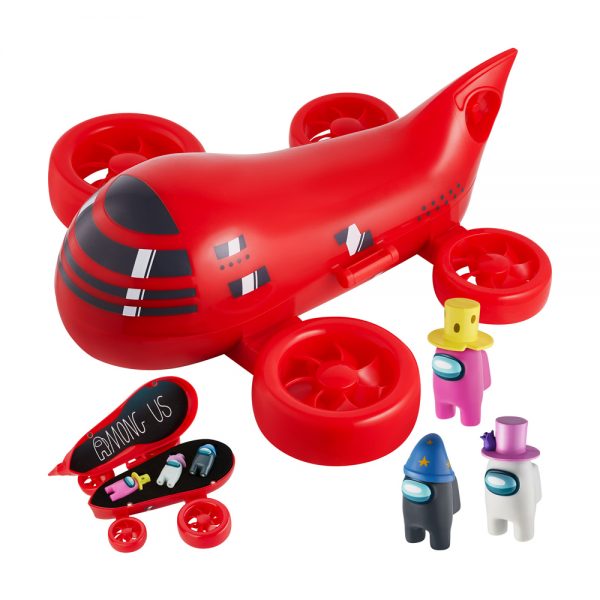 Among Us S2 Airship + 3 figurice; www.pandin-brlog.hr - web trgovina licenciranih proizvoda i igračaka