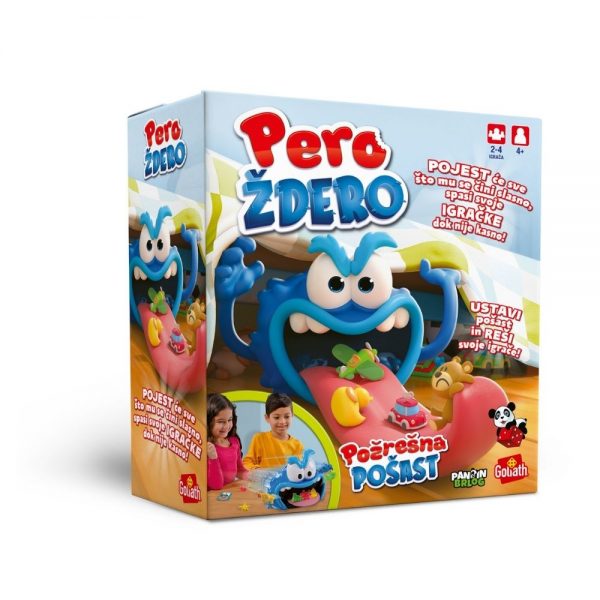 Društvena igra Pero Ždero; www.pandin-brlog.hr - web trgovina licenciranih proizvoda i igračaka