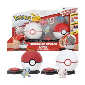 Pokemon igra "Iznenadni napad" - Squirtle Vs. Jigglypuff; Sigurna kupnja, brza dostava, povoljna cijena. Povoljne i kvalitetne dječje igračke na web shopu Pandin brlog Hrvatska