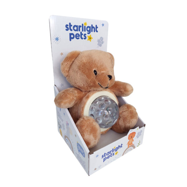Starlight pets medvjedić plišana igračka koja svira i svijetli