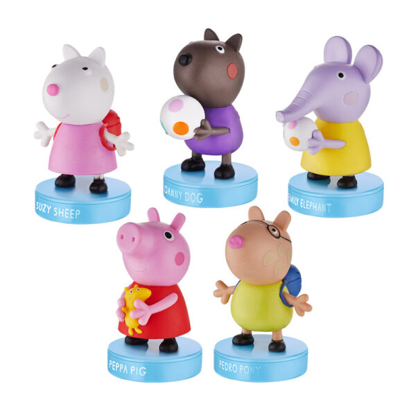 Peppa Pig figurica sa žigićem 5pk; Pandin brlog webshop