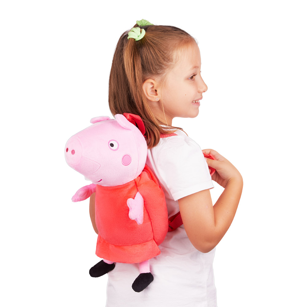 Peppa Pig plišani ruksak 30 cm S1; Pandin brlog webshop