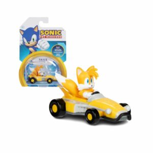 Sonic die cast trkaće vozilo Tails sa ambalažom