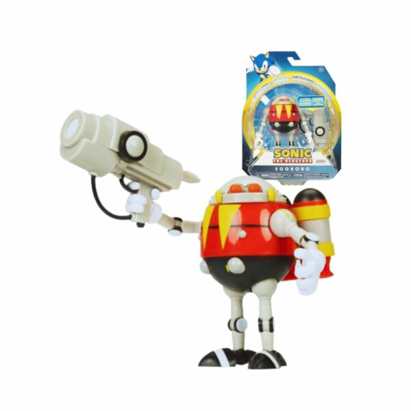 Sonic akcijska figurica pomična Eggrobo Blaster sa ambalažom