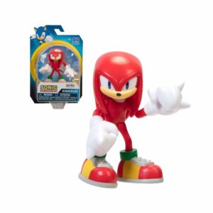 Sonic figurica Knuckles sa ambalažom na bijeloj podlozi