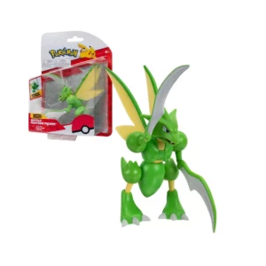 Pokemon "Battle figure" Scyther prikaz akcijske figure i ambalaže