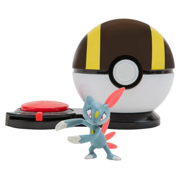 Pokemon "Surprise Attack" Sneasel & Ultra Ball set za igru prikaz izvan pakiranja