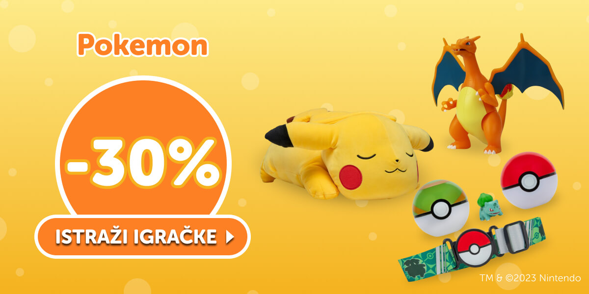 Pokemon igračke - 30% - akcija