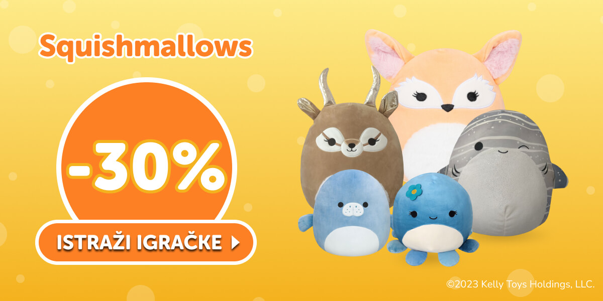 Squishmallows igračke - 30% - akcija