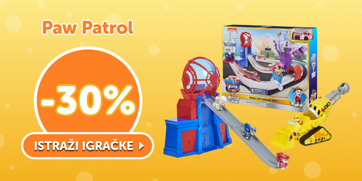 Paw Patrol igračke - 30% - akcija