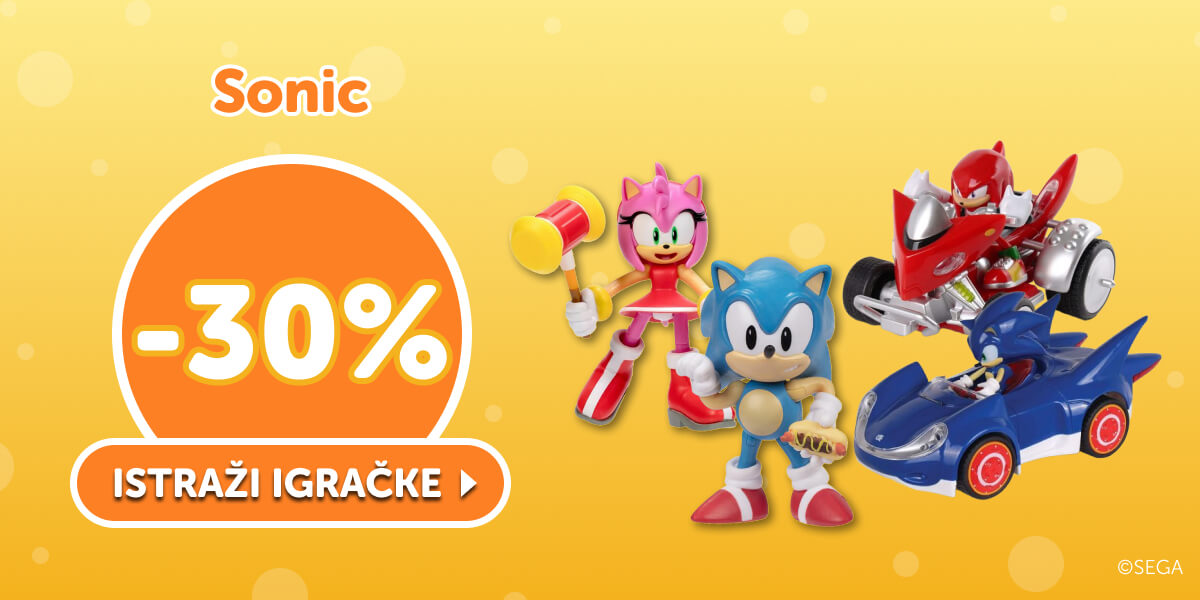 Sonic igračke - 30% - akcija