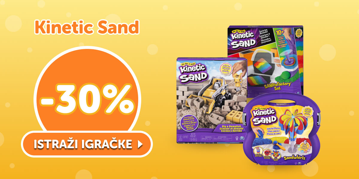 Kinetic Sand igračke - 30% - akcija