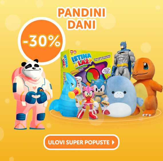 Pandini dani - igračke na -30% - Pandin Brlog banner