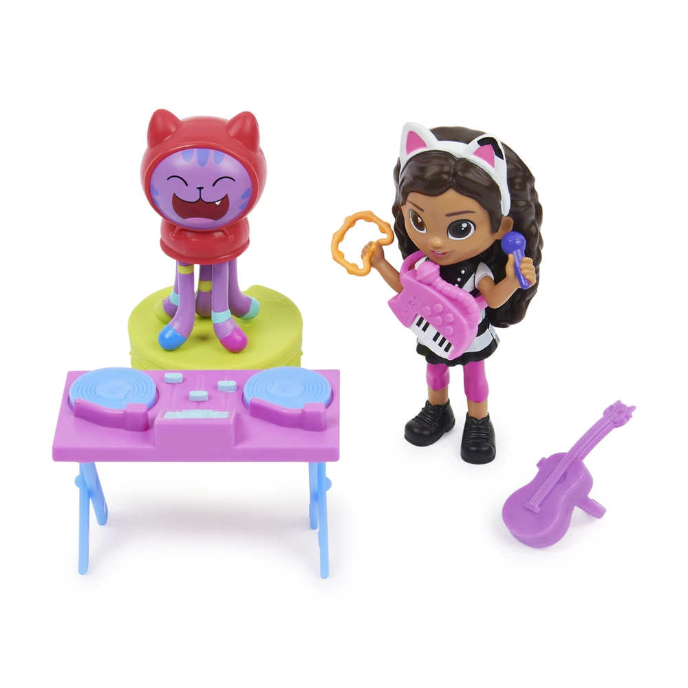 Gabby's Dollhouse Karaoke Cat-tivity set za igru prikaz figurica i dodataka za igru