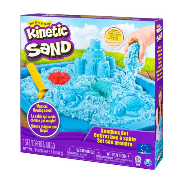 Kinetic Sand pješčanik | Plava prikaz ambalaže