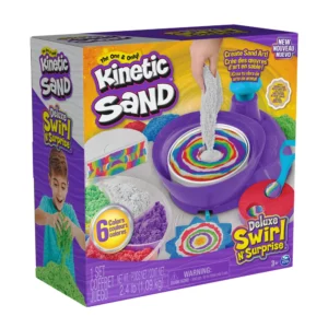 Kinetic Sand Swirl N' Surprise set za igru