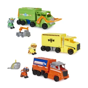 Paw Patrol Big Truck Pups sort prikaz nekoliko varijanti dječje igračke van ambalaže
