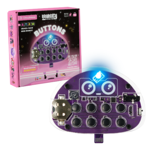 CircuitMess STEM dječje igračke Buttons robot za početnike