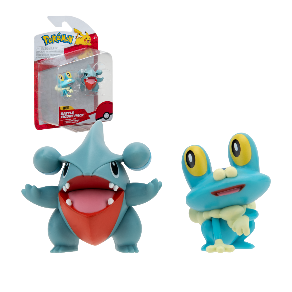 Pokemon set akcijskih figura 2pk Gible & Froakie