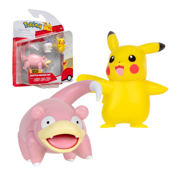 Pokemon set akcijskih figura 3pk Slowpoke