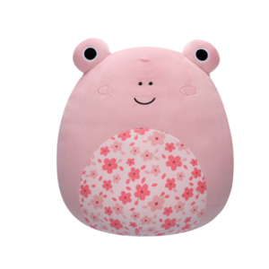 Squishmallows plišana igračka roza žaba Kline