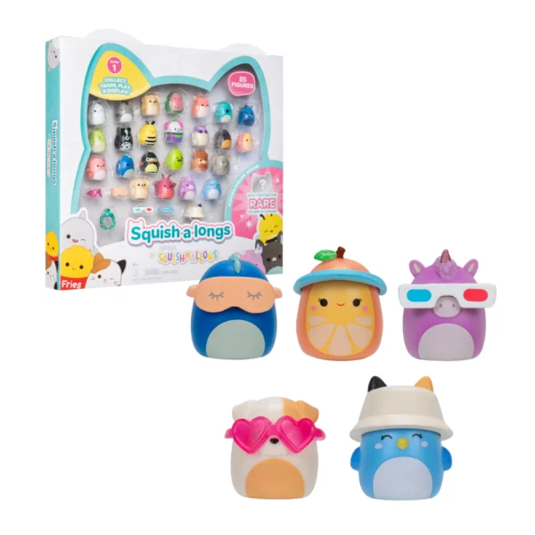 Squish-a-longs mini figure Mega set 25pk Squishmallows