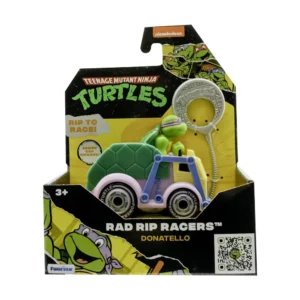 Nindža kornjače vozilo s figurom Donatello Rad Rip Racers Classic - Slika 4