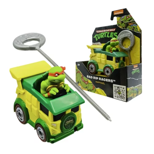 Nindža kornjače vozilo s figurom Raphael Rad Rip Racers Classic - Slika 1