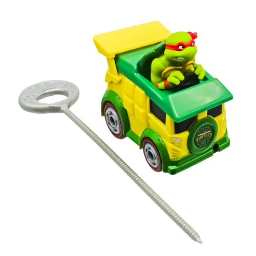 Nindža kornjače vozilo s figurom Raphael Rad Rip Racers Classic - Slika 3