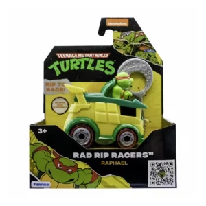 Nindža kornjače vozilo s figurom Raphael Rad Rip Racers Classic - Slika 4