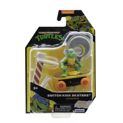 Nindža kornjače Switch Kick Starter Classic figure za igru Leonardo - Slika 3