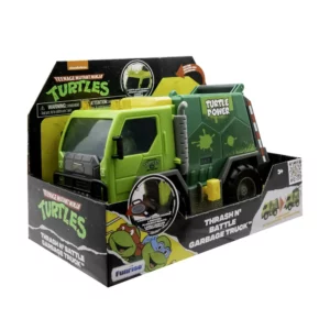Nindža kornjače Trash N' Battle smetlarski kamion za igru - Slika 3