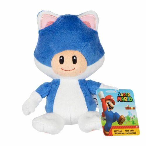 Super Mario | Plišana igračka Cat Toad 15cm - Slika 1