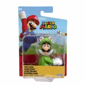 Super Mario figurica Luigi Cat 6 cm