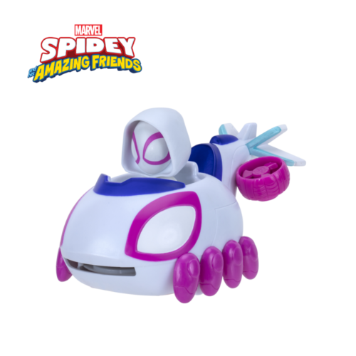 Spidey dječje igračke Disc Dashers Ghost Spider vozilo - Slika 1