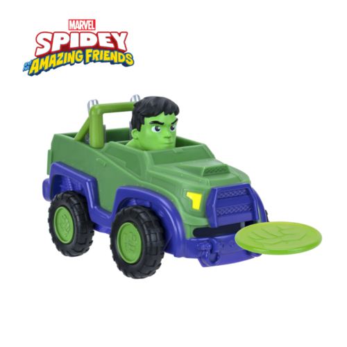 Spidey dječje igračke Disc Dashers Hulk vozilo - Slika 3