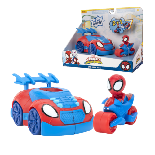 Spidey dječje igračke 2u1 Spidey vozilo deluxe - Slika 1