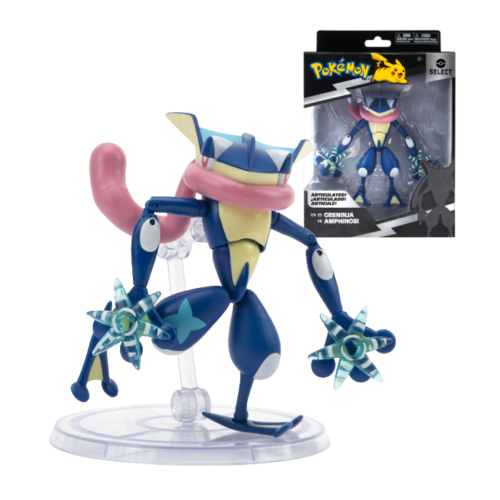 Pokemon pomična figura Greninja, 15 cm - Slika 1