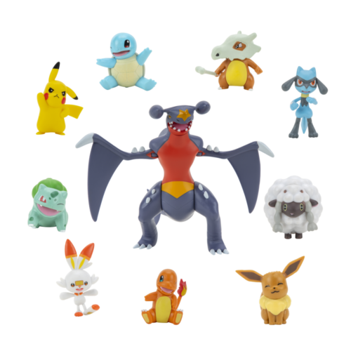 Pokemon veliki set figura 10pk Garchomp - Slika 2